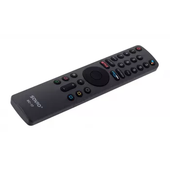 Telecomando TV SAVIO RC-17 IR/Bluetooth, supporta 20 dispositivi, portata 10 m, nero