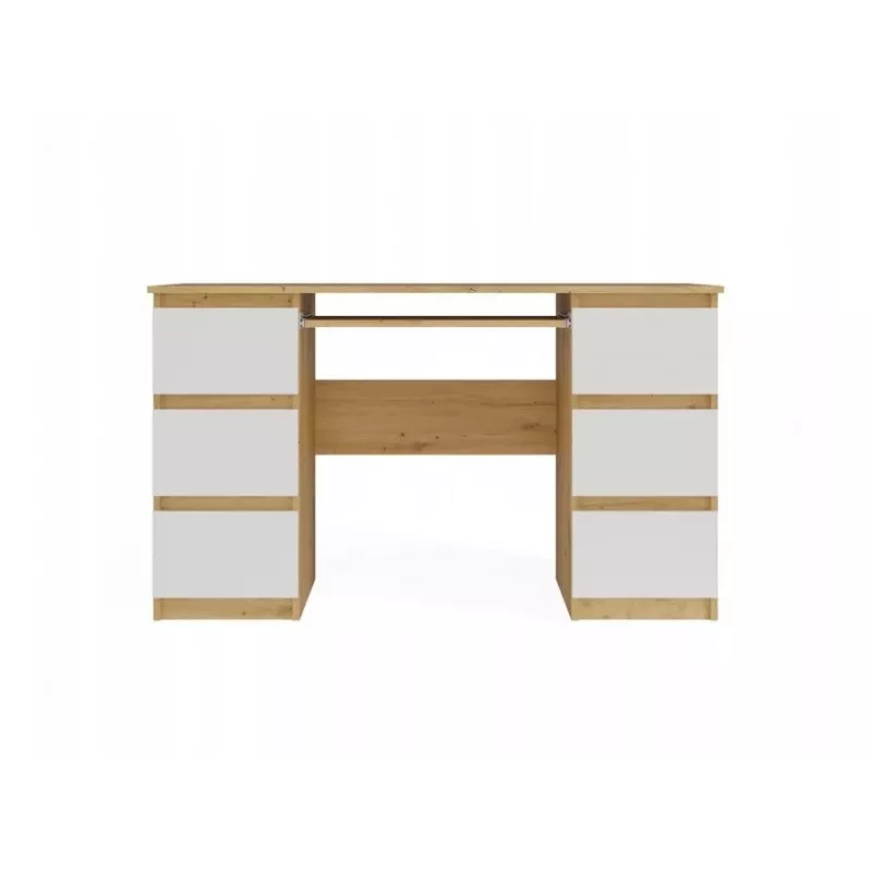 Set scrivania KUBA rovere Artisan/bianco