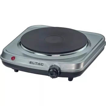 Piastra riscaldante Rommelsbacher ELTAC EK 18 — piano cottura singolo, 1500 W, argento metallizzato