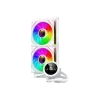 Gamemax | Dissipatore a liquido per CPU | ICEBURG 240 DIGITAL | bianco