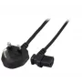 Microconnect PE090420A cavo di alimentazione nero 2 m BS 1363 connettore femmina C13