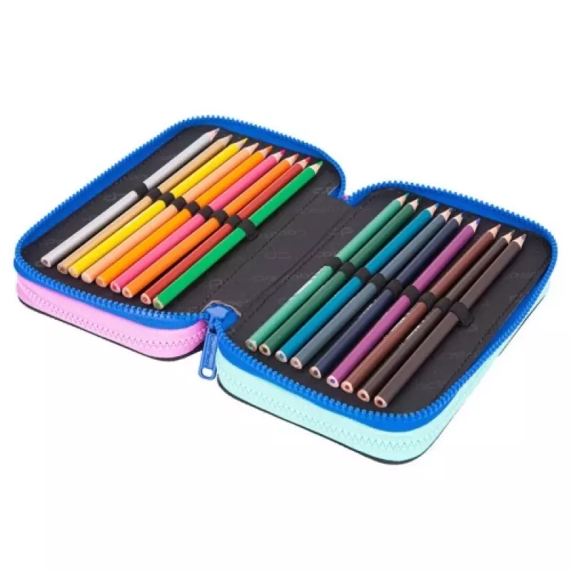 Astuccio portapenne a tre livelli con dotazione CoolPack Jumper 3 TENNIS STAR