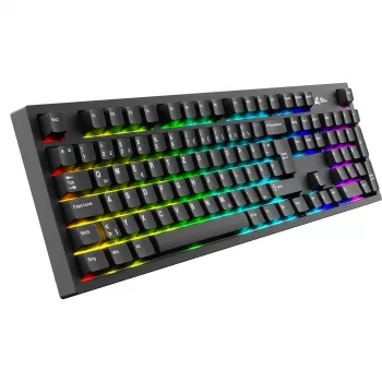 Tastiera meccanica Sharkoon OfficePal KB70W — switch lineari silenziosi, wireless