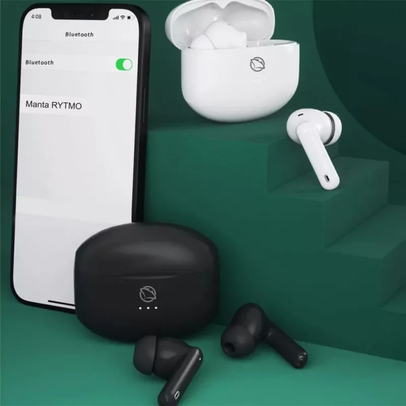 Cuffie Manta MTWS008B Rytmo nero