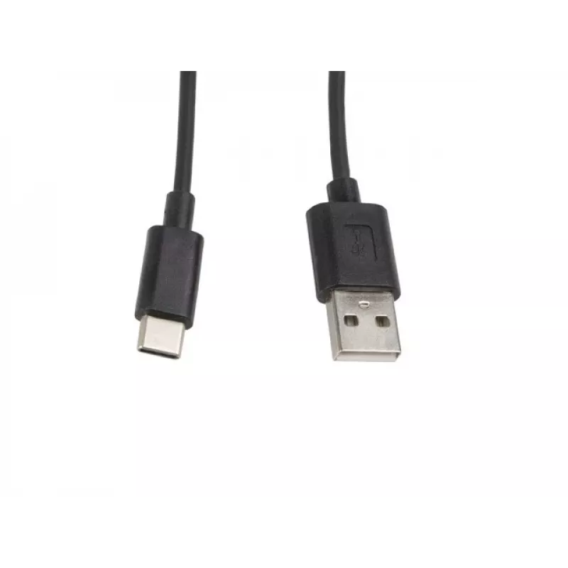 Cavo Lanberg CA-USBO-10CC-0010-BK (connettore maschio USB 2.0 - USB 2.0, USB, connettore maschio Type-C, 1m, nero) (CA-USBO-10CC-0010-BK)