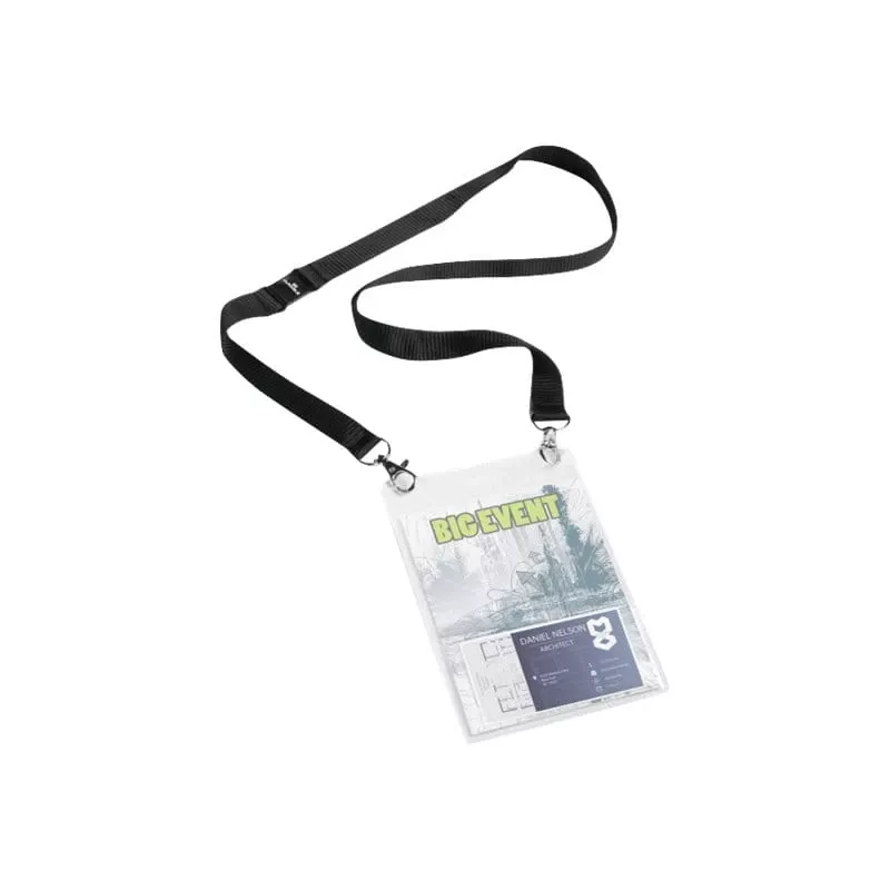 Portabadge Durable 852501 tessuto 10 pezzi