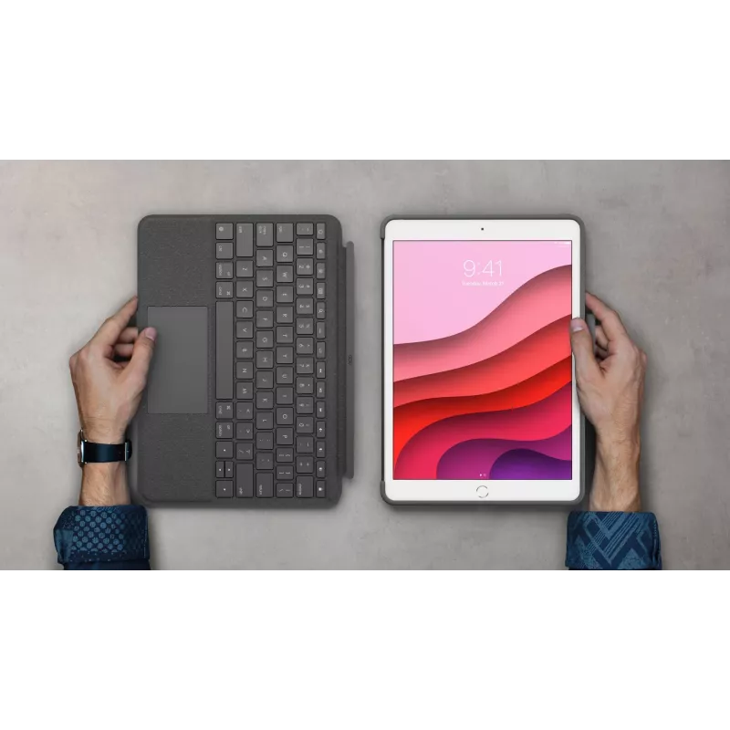 Custodia per tastiera Logitech Combo Touch per iPad 7. 8. 9. generazione