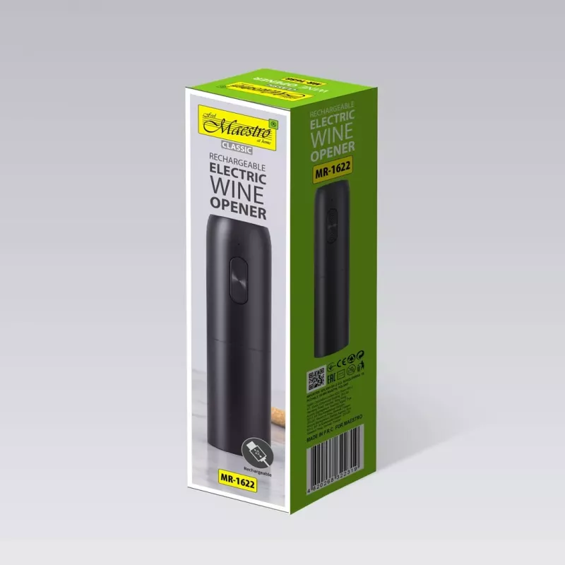 Cavatappi elettrico USB MAESTRO MR-1622