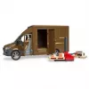 Modellino furgone BRUDER 02678 preassemblato 1:16