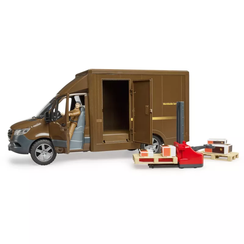 Modellino furgone BRUDER 02678 preassemblato 1:16