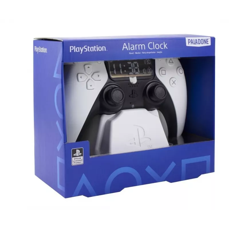 Sveglia Paladone PS5 PP9405PSV3 con display LED, a batteria