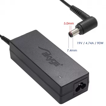 Alimentatore per notebook Akyga AK-ND-04 19 V / 4,74 A, 90 W, connettore 7,4 x 5,0 mm con pin, per HP