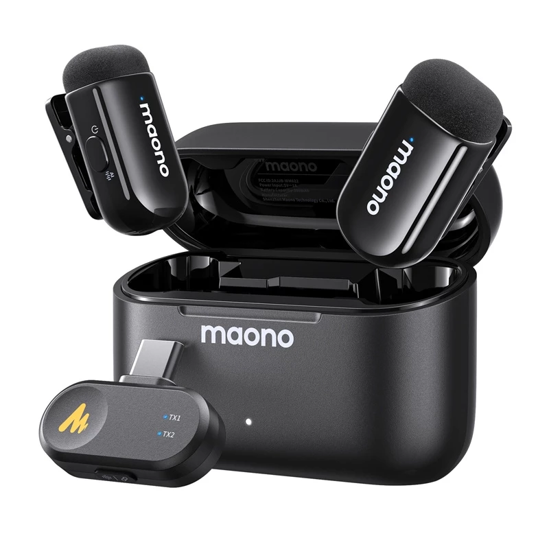 Microfono MAONO WM622 PC2 — alta sensibilità, basso rumore per registrazioni audio chiare