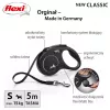 Flexi New CLASSIC 5 m nero guinzaglio retrattile per cani