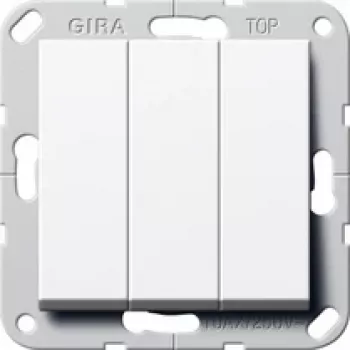 GIRA 284403 interruttore elettrico 1P bianco (284403)
