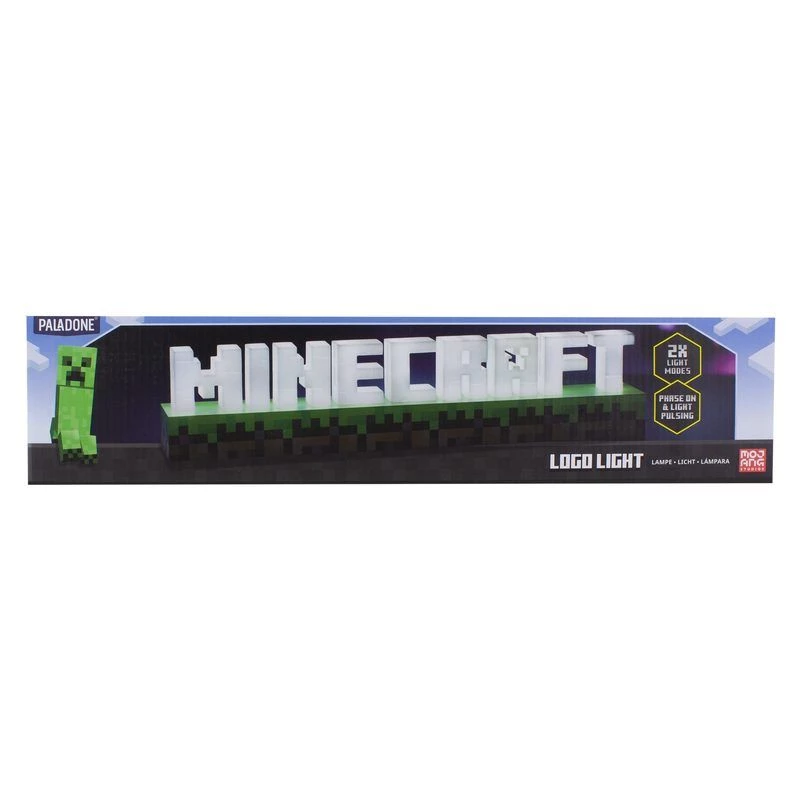 Luce Paladone Minecraft Logo