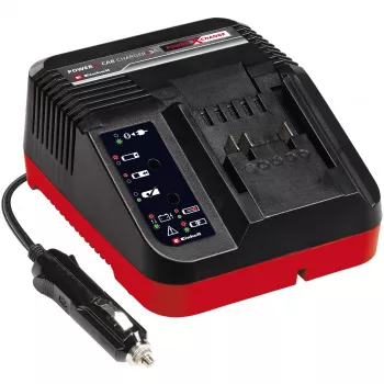 Caricabatterie Einhell Power X-Car Charger 3A accendisigari rosso