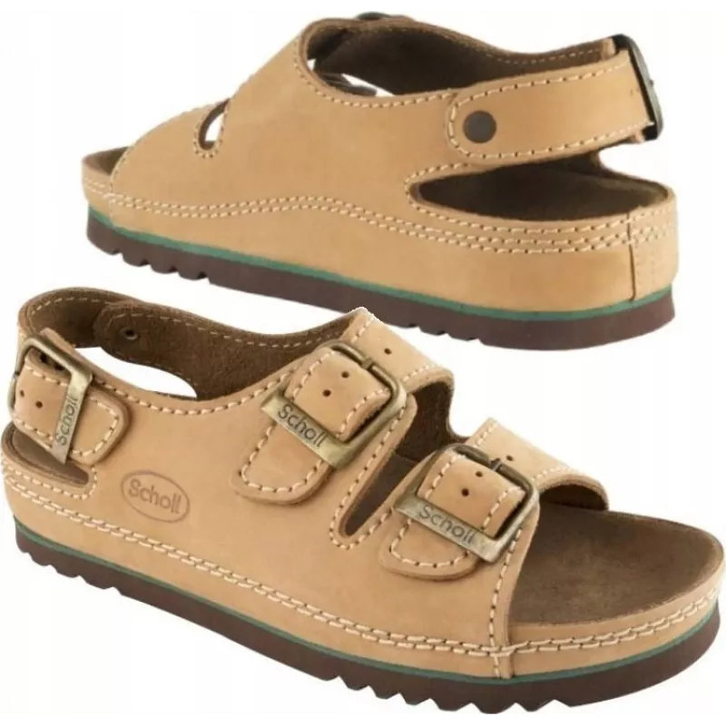 Sandali comodi Scholl AIR BAG BACK STRAP BRONZE 39