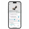 Auricolari sportivi wireless Bluetooth con cancellazione del rumore SENNHEISER Momentum MTW4 - bianco e argento