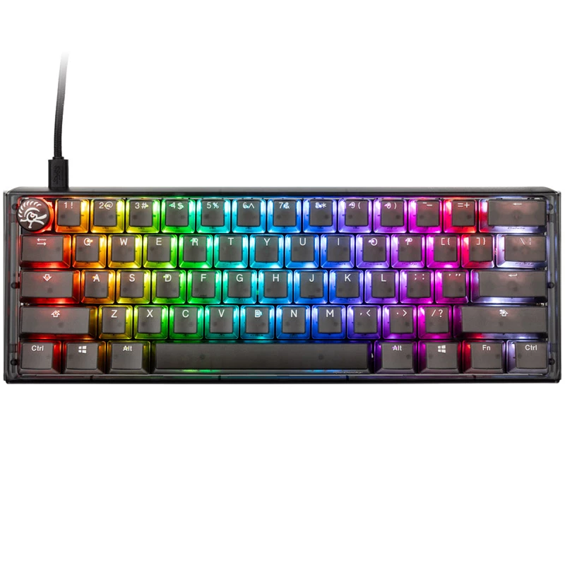 Tastiera Ducky One 3 Aura Mini MX Speed US gaming USB QWERTY US International nera