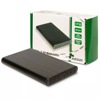 Case per HDD Inter-Tech 88884122 nero 2.5 pollici