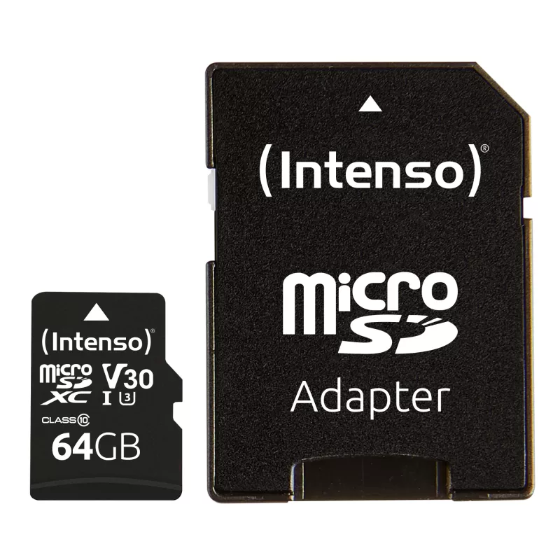Scheda di memoria Intenso 64 GB MicroSDXC UHS-I Class 10 3433490