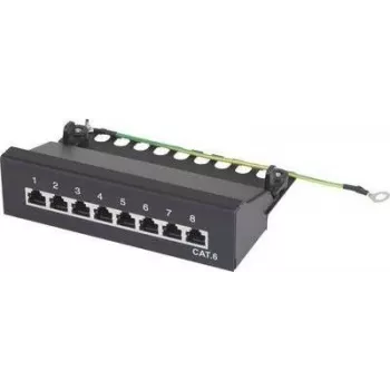 Patch panel rackmount Renkforce 8 porte CAT6 1U (modello 001485574)