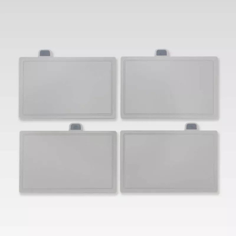 Maestro MR-1412-GREY set di coltelli con ceppo e set di taglieri, grigio