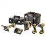 DeWalt DCK429P3T-QW Set combinato DCD805 + DCG405 + DCH273 + DCF850, 18 V nero, giallo