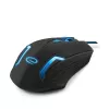 Esperanza MX205 FIGHTER - mouse - USB - blu - mouse - ottico - 6 tasti - nero