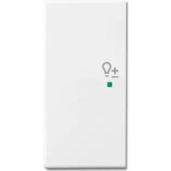 Busch-Jaeger 6220-0-0061 piastra coprifrutto per supporto e scatola sensore bianco (2CKA006220A0061)