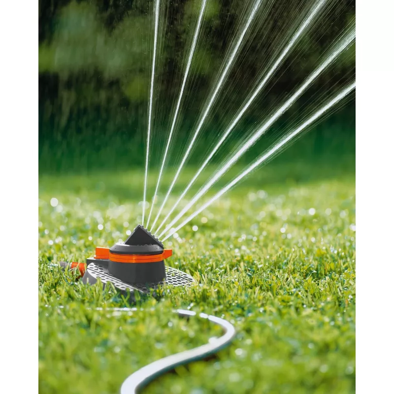 Irrigatore circolare completo e settoriale Comfort Tango grigio-arancione
