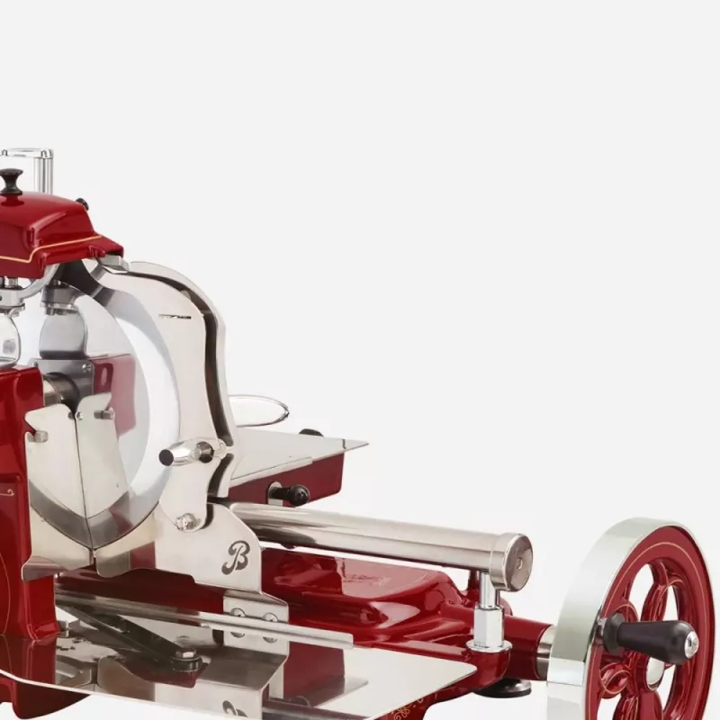 Affettatrice manuale Berkel Volano Tribute rosso alluminio