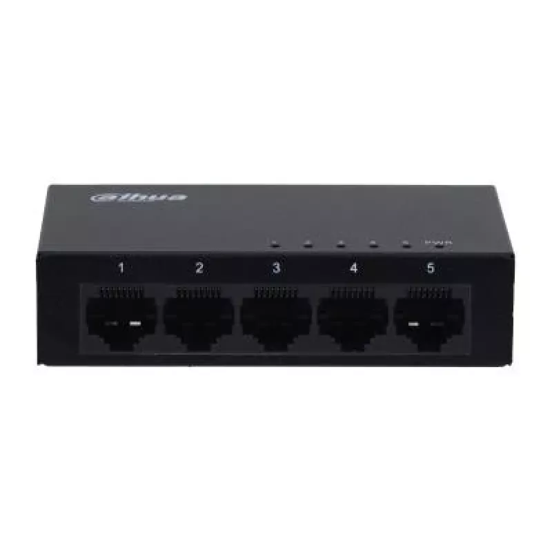 Dahua Technology SG1005-EUR switch di rete unmanaged L2 Gigabit Ethernet (10/100/1000) nero