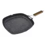 Padella grill JATA GMA28 Kilimanjaro quadrata nera