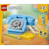 Giocattolo da costruzione LEGO Creator 3-in-1 31174 set telefono retrò, 383 pezzi, 8+ anni, 70×110×150 mm