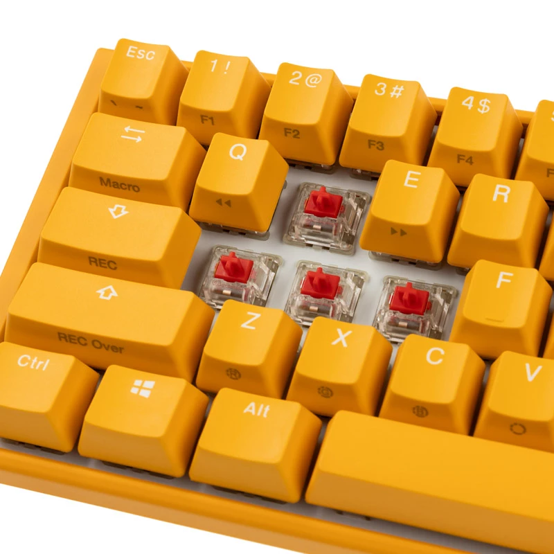 Ducky One 3 giallo SF tastiera da gaming USB QWERTY US-inglese