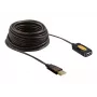 Cavo USB DeLOCK 82446 USB 2.0 10 m nero