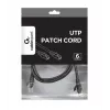 Cavo di rete Gembird PP6U-1M RJ-45 Cat6 1m nero