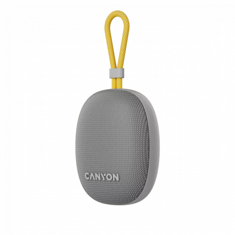 Canyon OnMove 12 - altoparlante Bluetooth v5.3 portatile - 5W - TWS - IPX7 - 12 ore - ricarica USB-C