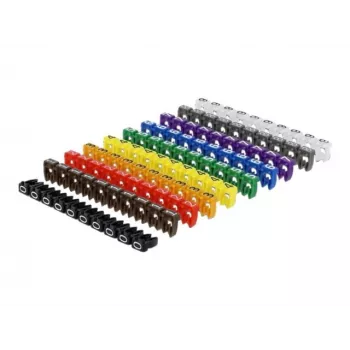 Fermacavi DeLOCK 18304 colori assortiti