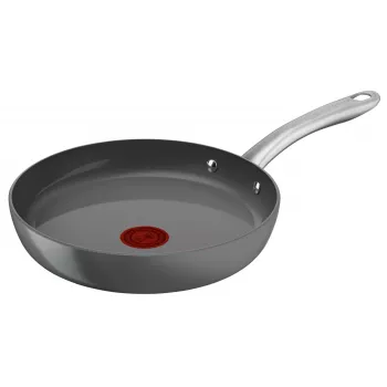 Padella Tefal Renewal C4260443 24 cm — alluminio, rivestimento antiaderente in ceramica, adatta all'induzione, Thermo-Spot