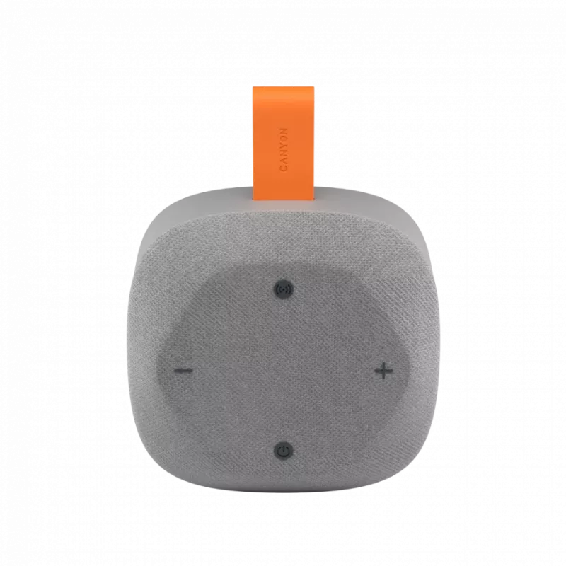 Altoparlante portatile CANYON HEXAGON 10 TWS grigio arancione
