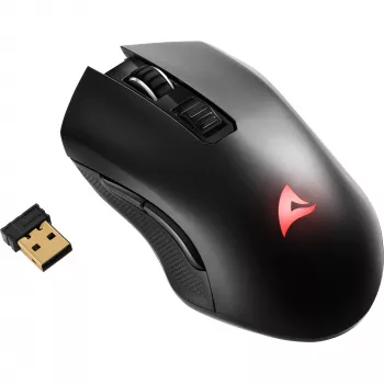 Cuffie gaming Sharkoon SKILLER SGM30W (nero) – wireless, circumaurali, microfono integrato