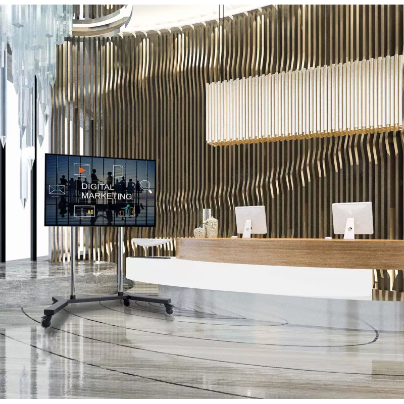Supporto per display signage Edbak TR18 2,41 m (95 pollici) nero