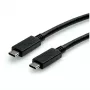 Cavo USB ROLINE 11.02.9056 0,5 m USB 3.2 Gen 2 10 Gbit/s USB C nero