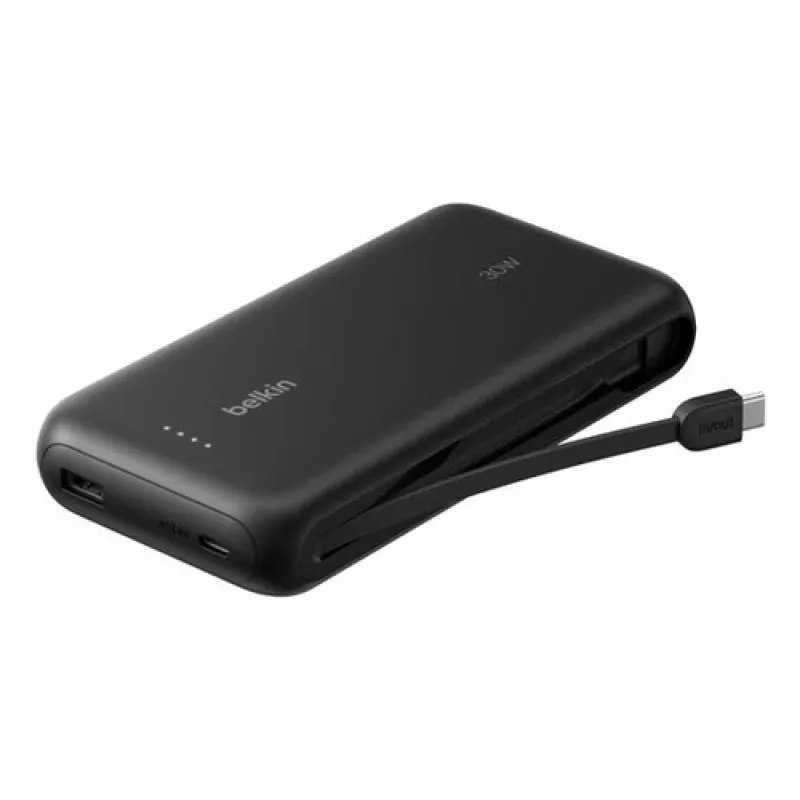 Powerbank portatile Belkin GAMING POWERBANK 20000mAh con cavo USB-C integrato 30W