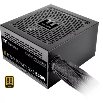 Thermaltake ToughPower GX3 - Alimentatore (interno) - ATX12V 3.0 - EPS12V - 80 PLUS Gold - AC 100-240 V - 850 Watt - Nero (PS-TPD-0850NNFAGE-3)