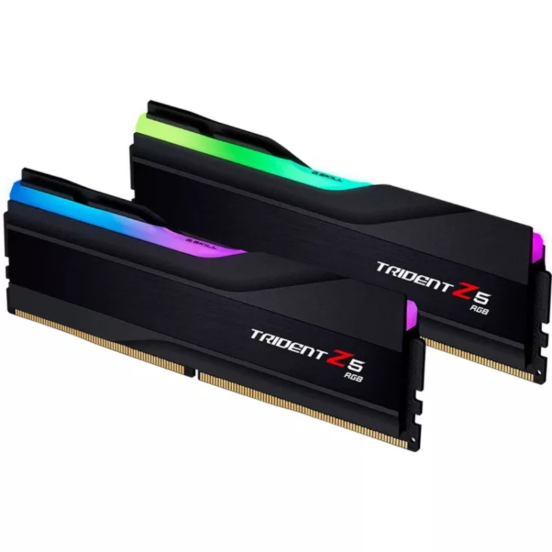 G.Skill Trident Z5 RGB 96 GB (2x48 GB) DDR5-6400 CL30 kit di memoria RAM, nero