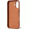 Mujjo Full Leather Case MagSafe custodia per iPhone 17 marrone